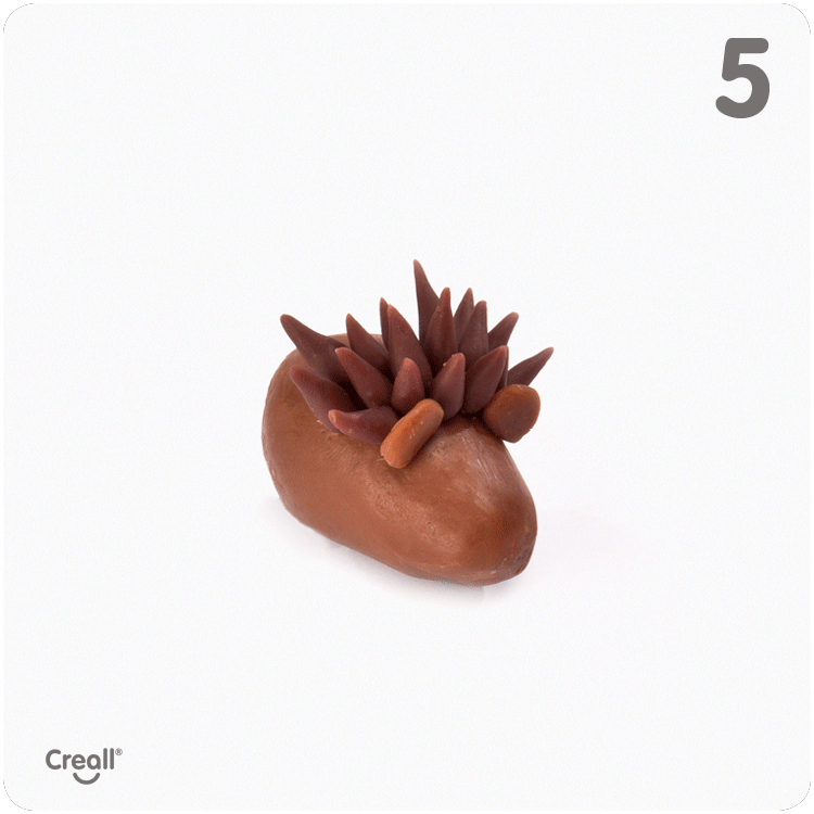 Hedgehog-clay-step-5-Creall-ik0034