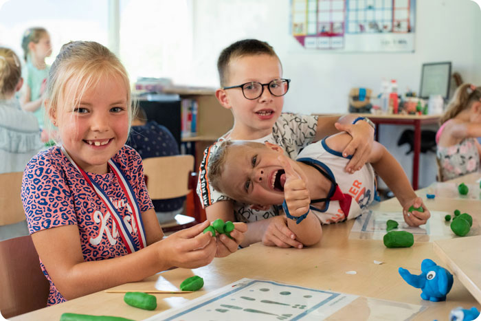 Creall kleiworkshop voor in de klas