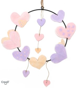 Window hanger hearts